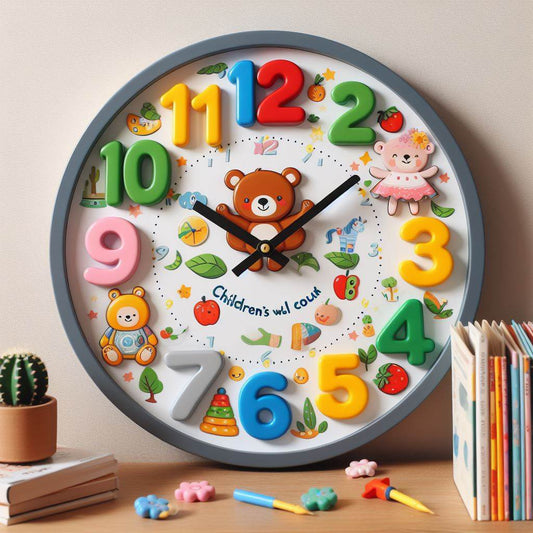 What are the advantages to easy to read colour coded teacher clocks?