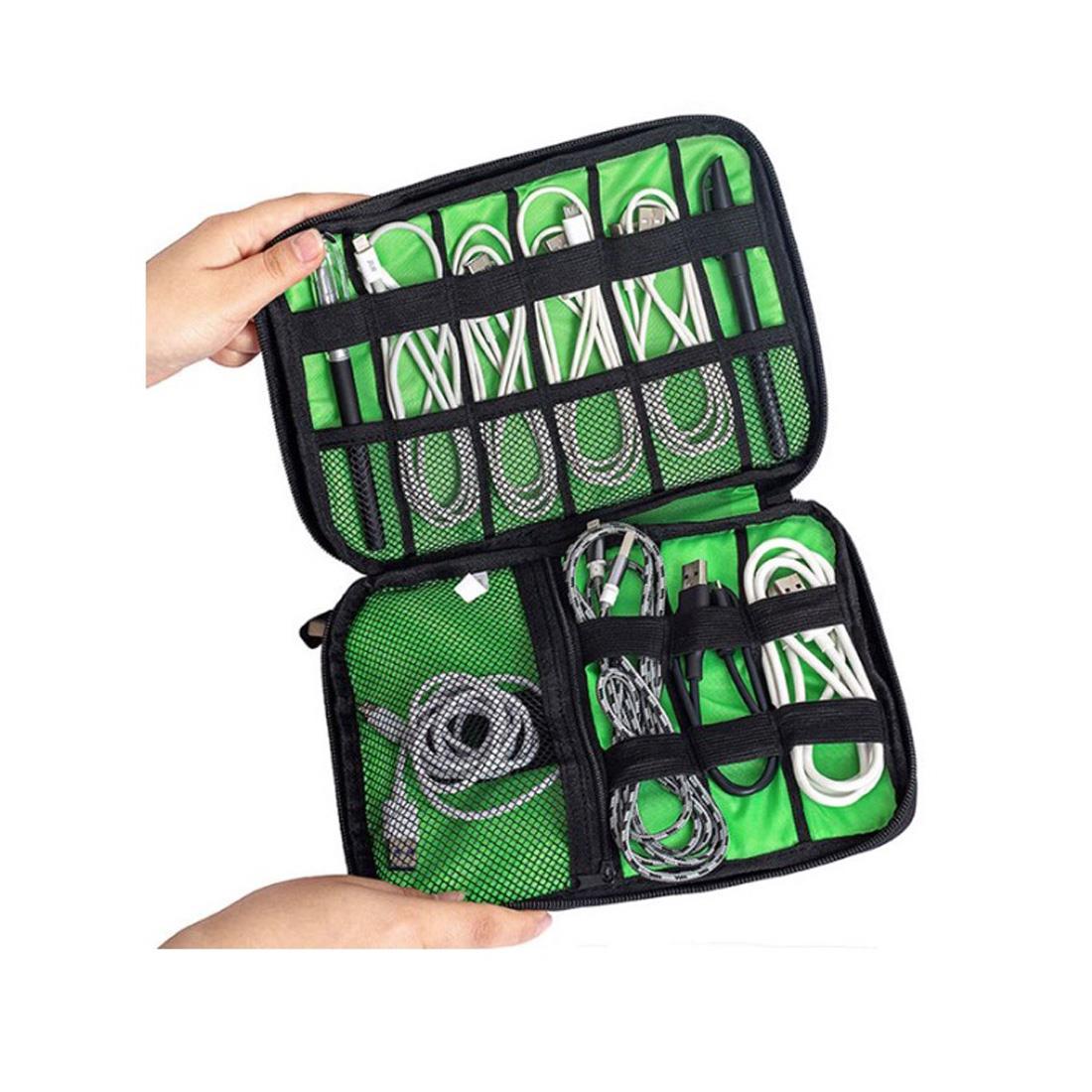 Premium USB Charging Wire Cable Protection Case Organiser Safe