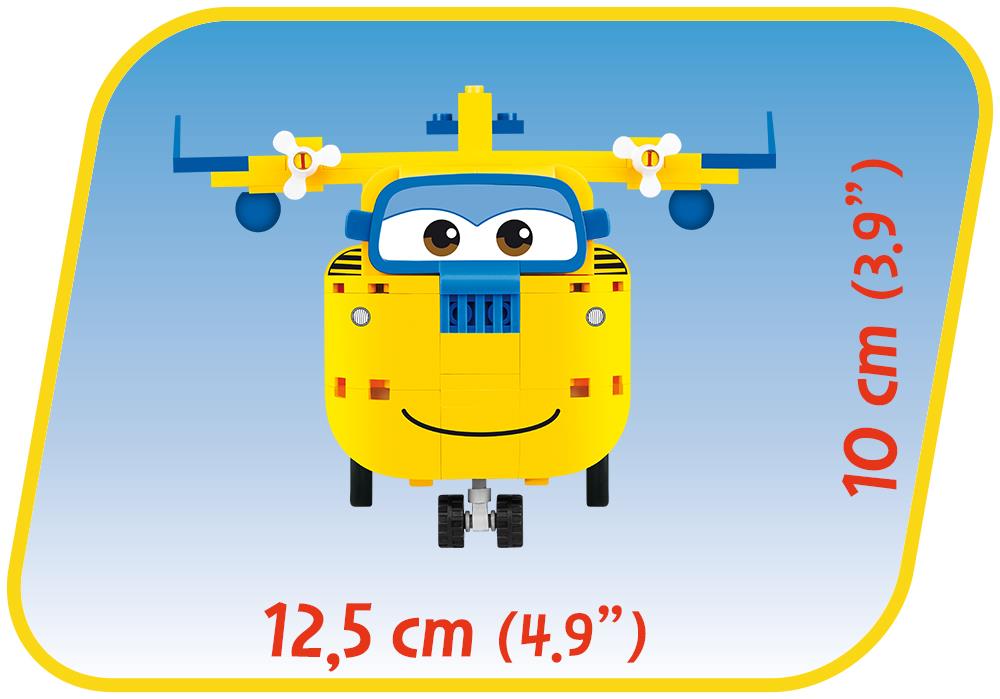 Cobi Super Wings Donnie Airplane Kids Blocks Bricks 182Pc Compatible Age 5+