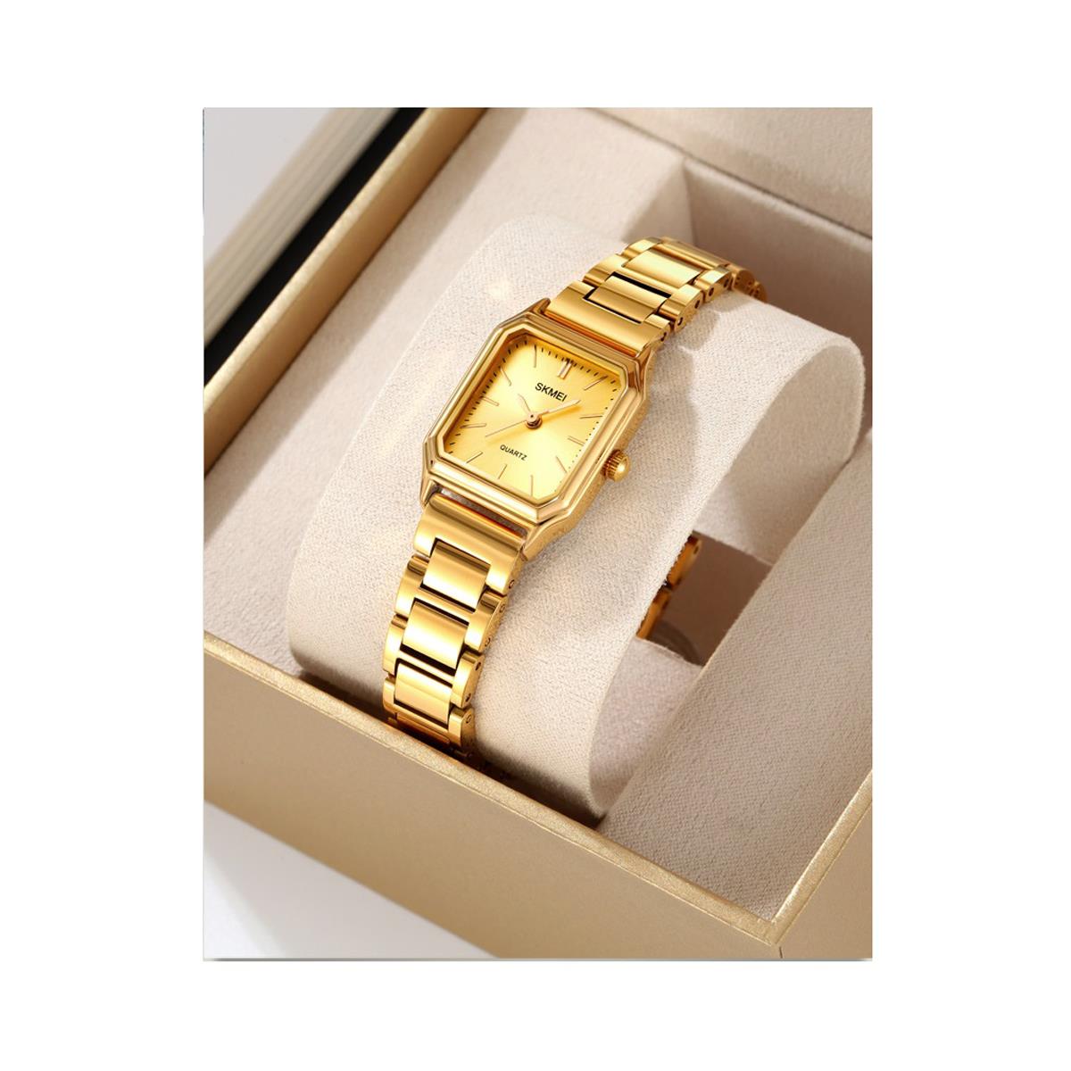 Gold Ladies Watch Class Design High Quality Beautiful Strap