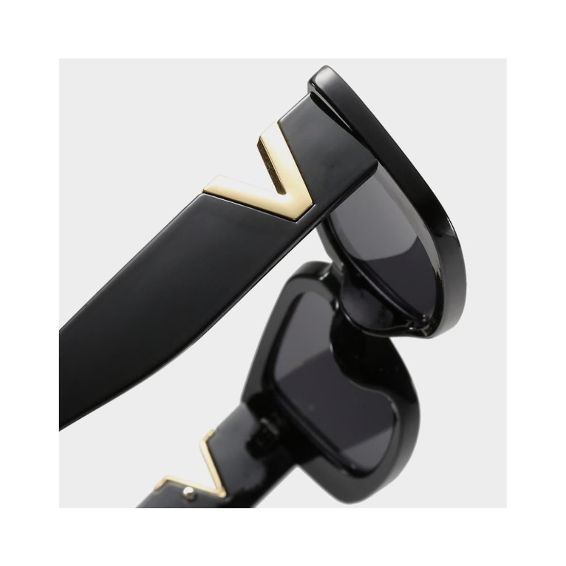 Ladies Designer Sunglasses Women Square Beach Sun Cycling Driving UV400 Black