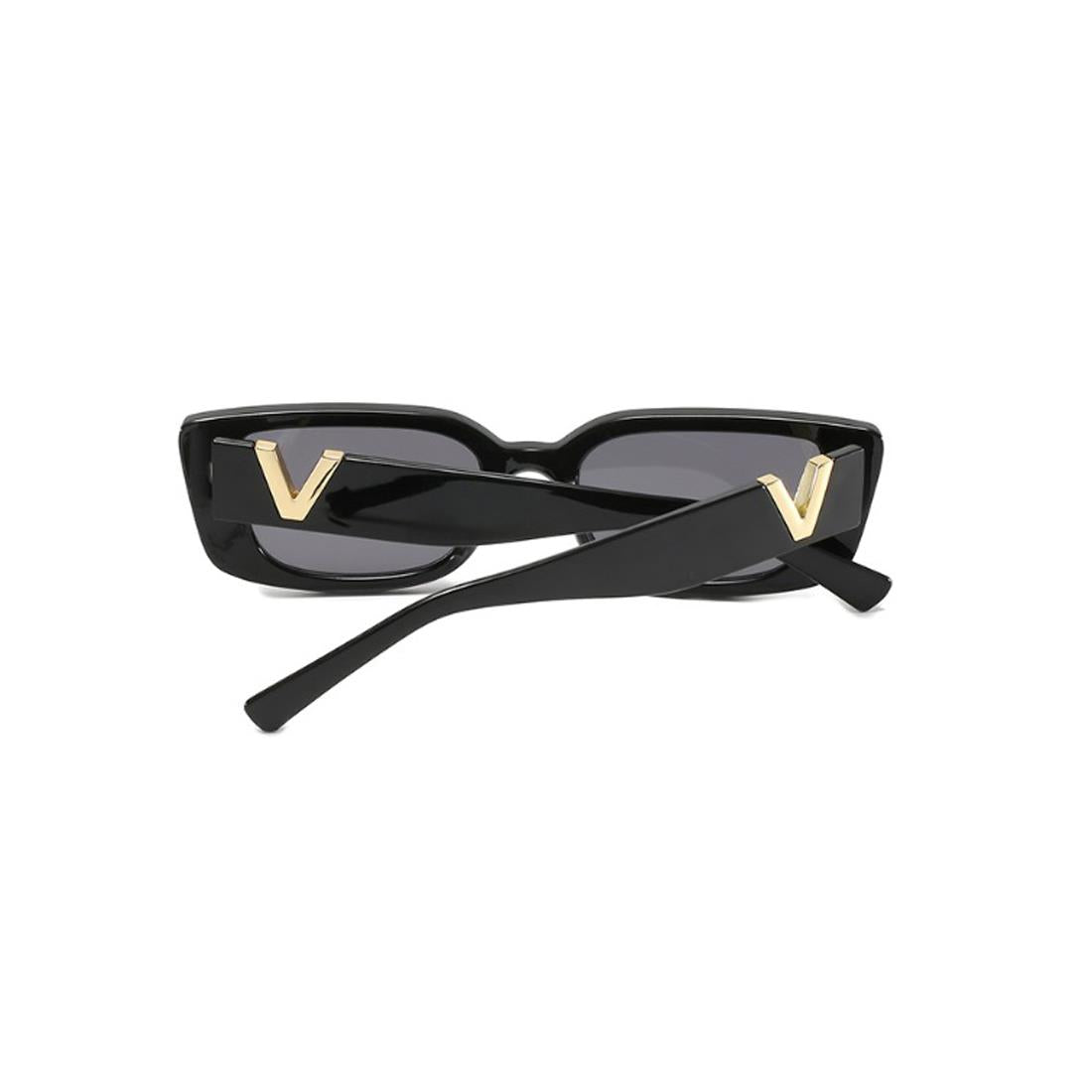 Ladies Designer Sunglasses Women Square Beach Sun Cycling Driving UV400 Black