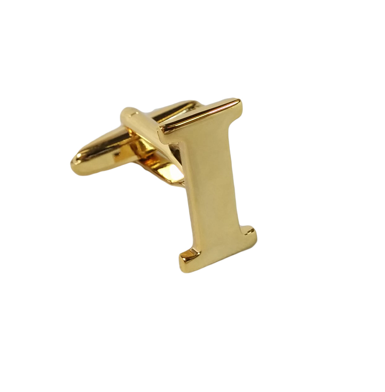 Alphabet Initial Letter Cufflinks Wedding A Pair Of Gold Letter Cufflinks