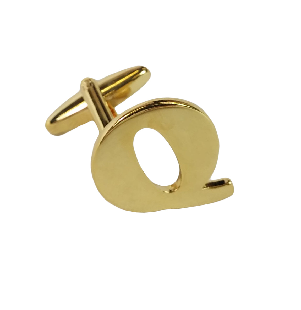Alphabet Initial Letter Cufflinks Wedding A Pair Of Gold Letter Cufflinks