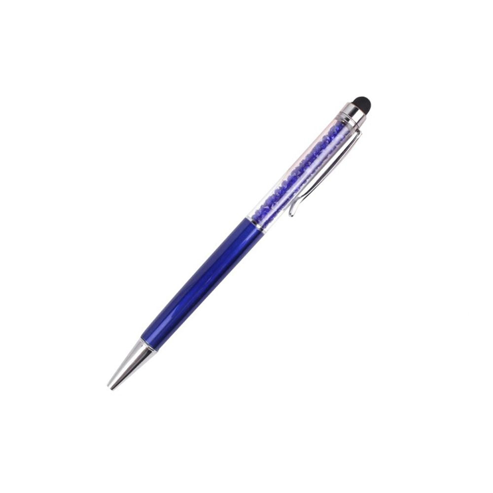 Charles William Crystal Ball Point Gift Pen Made With Real Crystal Elements & Stylus