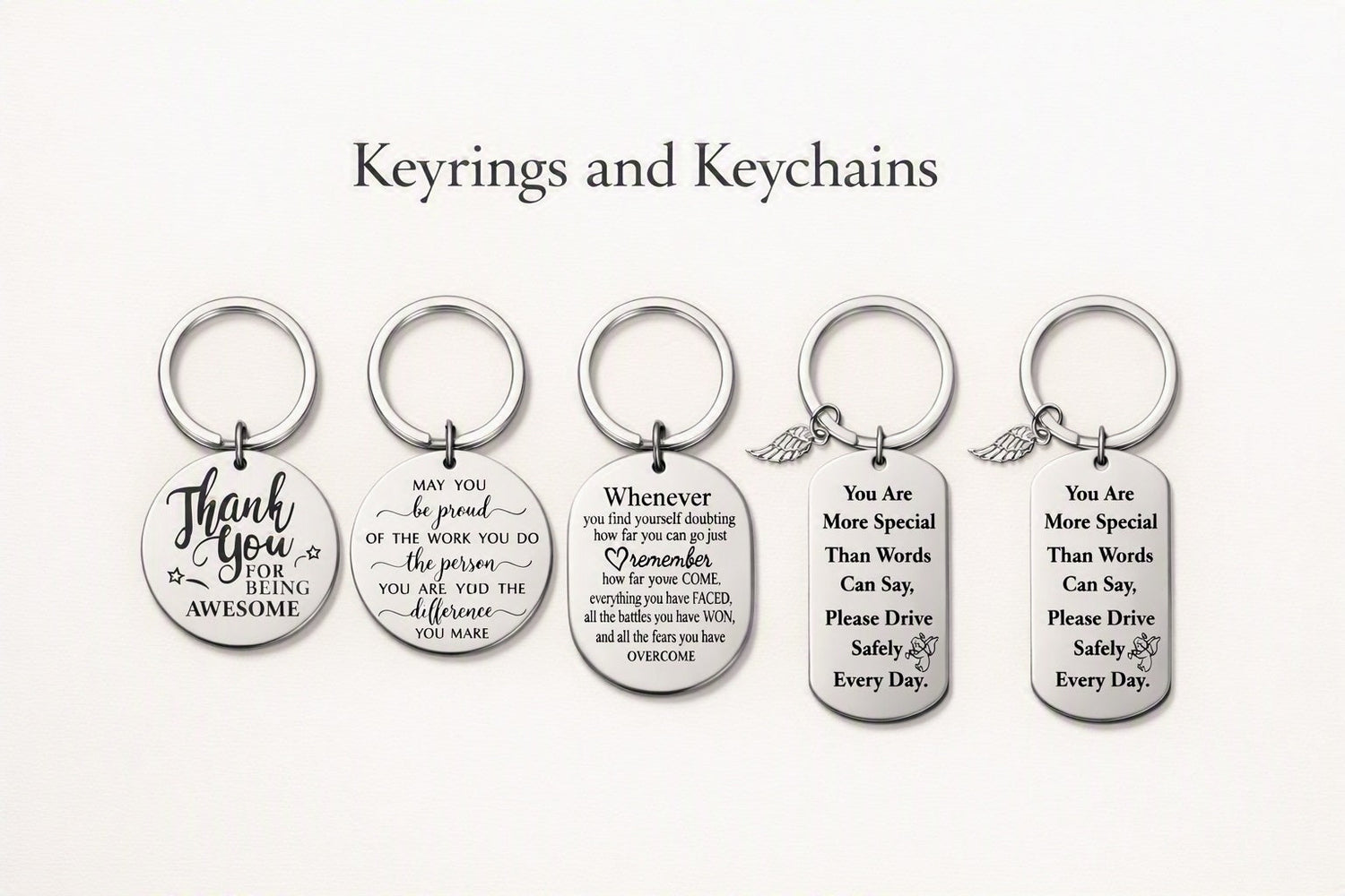 Keyrings and Keychains