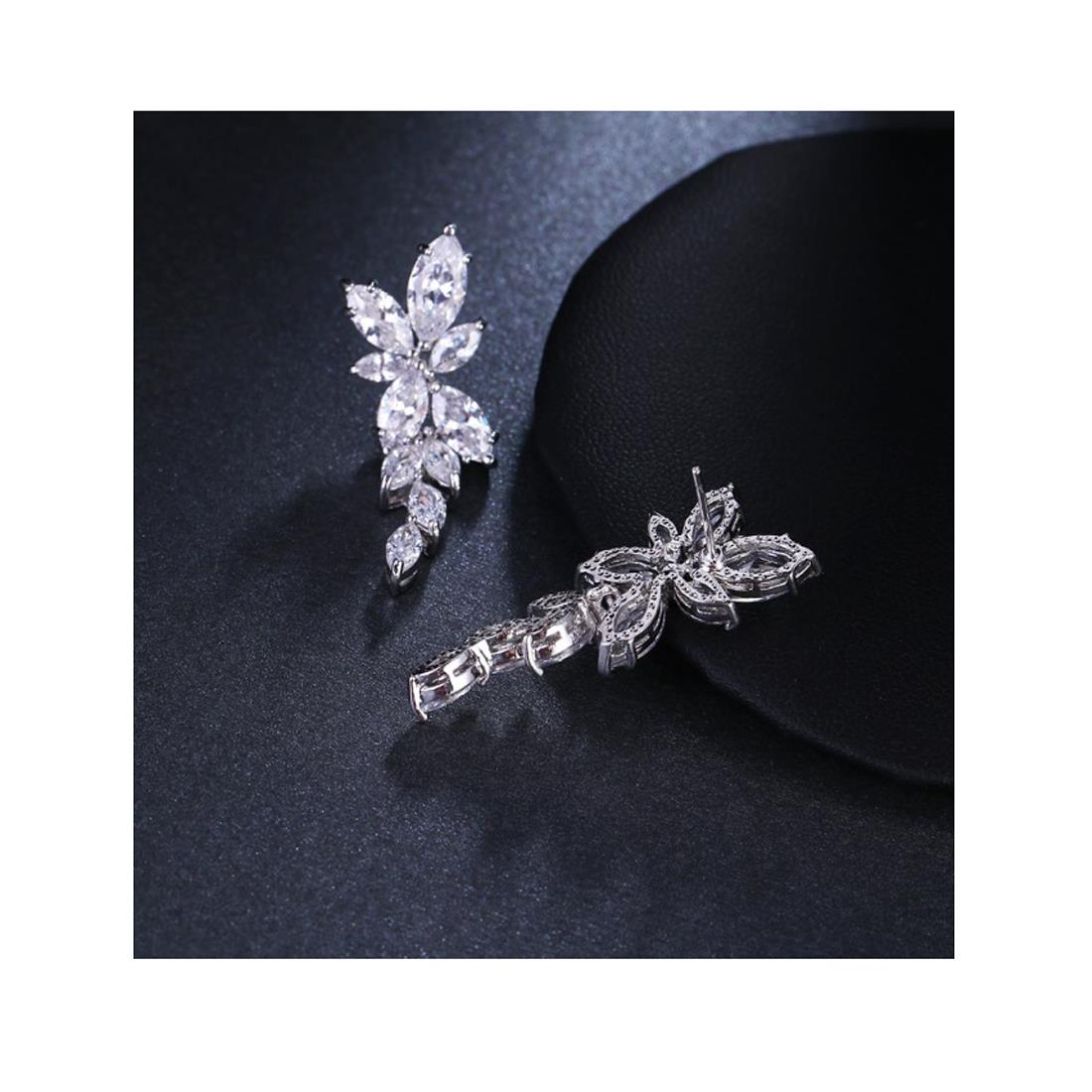 Charles William Premium Earrings Quality Diamond Look CZ Stone