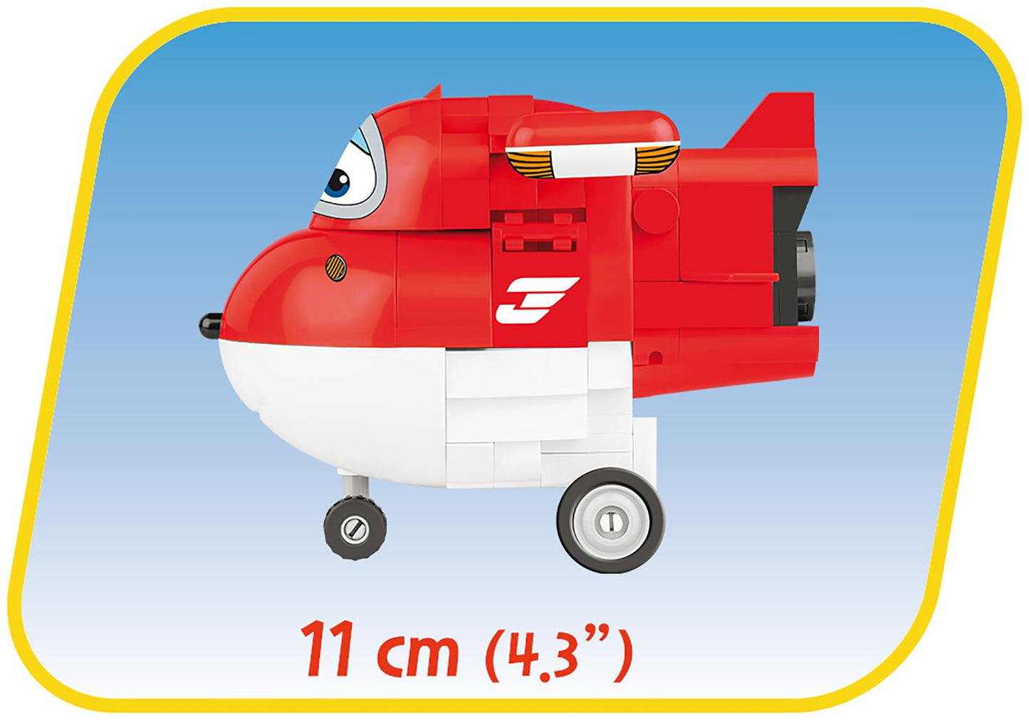 Cobi Super Wings Jett Airplane Kids Blocks Bricks 170Pc Compatible Age 5+