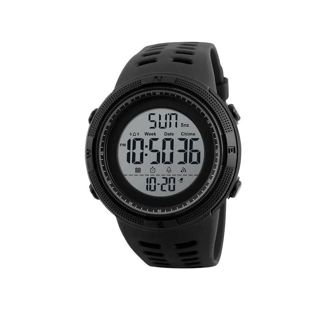 Large Display Digital Watch with Stopwatch and Alarm