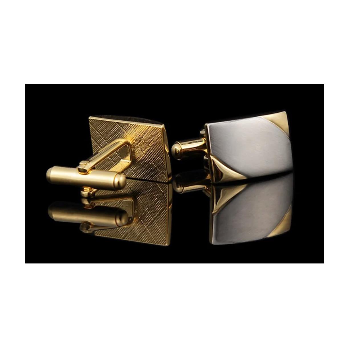 Charles William Gold and Silver Cufflinks Stunning Design