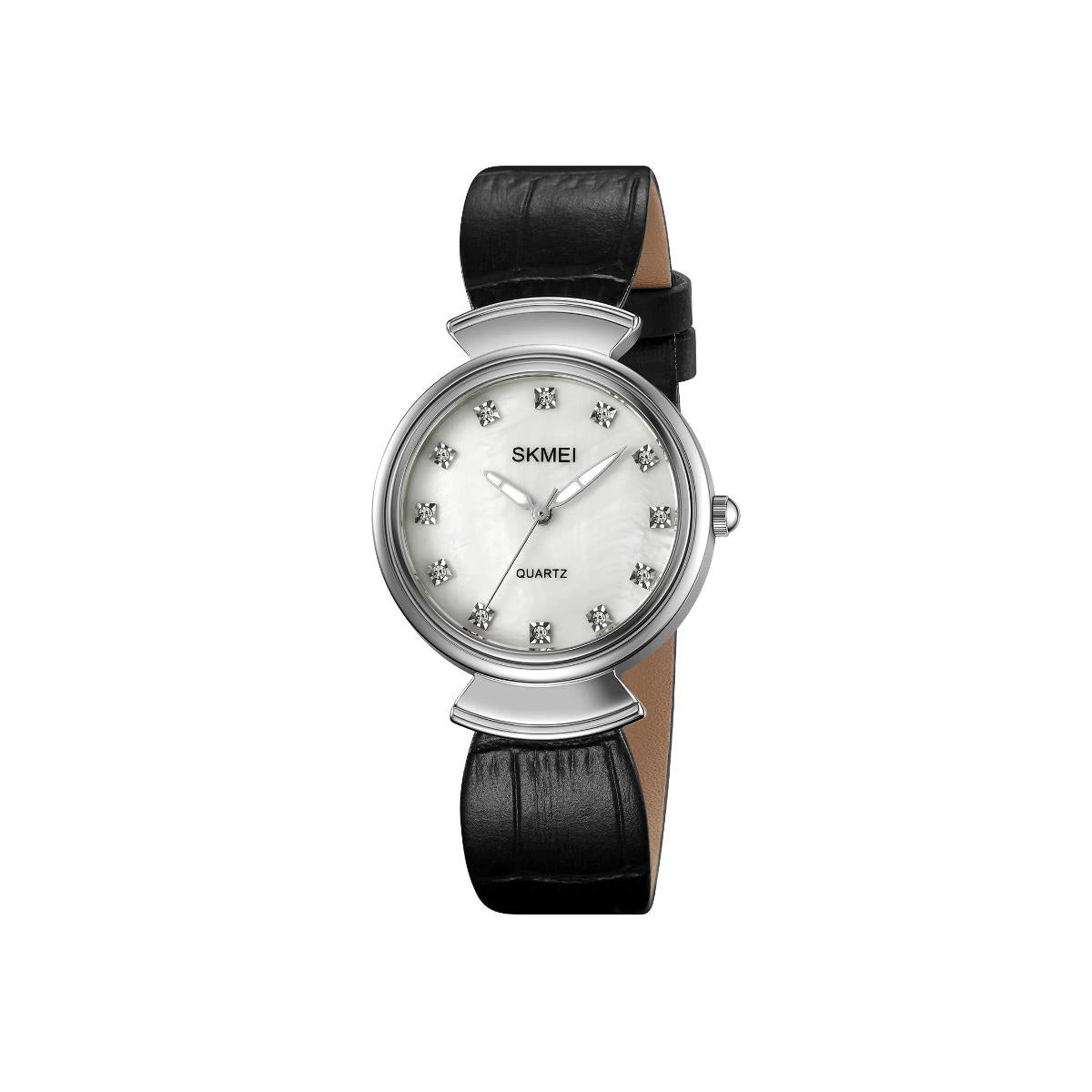 Elegant Ladies Watch Classy Design Beautiful Silver and Black