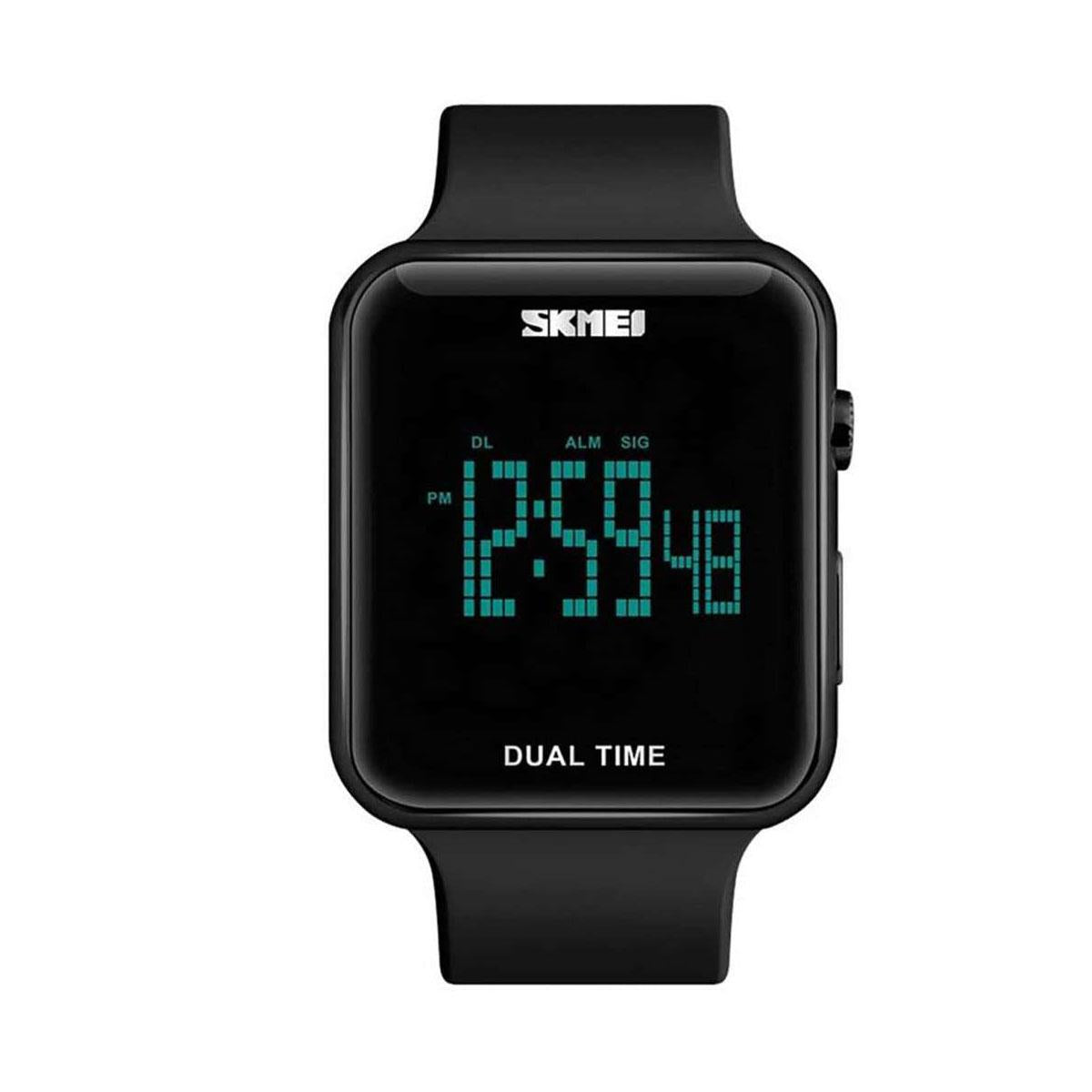 Black Digital Watch with Date Stopwatch Skmei Brand SK1271