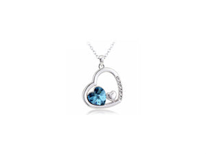 Charles William Heart Pendant Necklace in Circle of Love