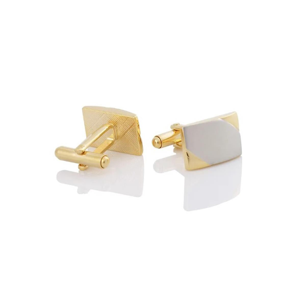 Charles William Gold and Silver Cufflinks Stunning Design