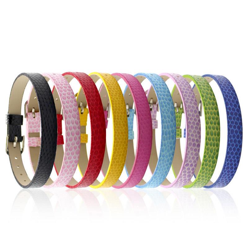 Personalised English Name Letters Leather Bracelet - Mix Match - Choose Letters