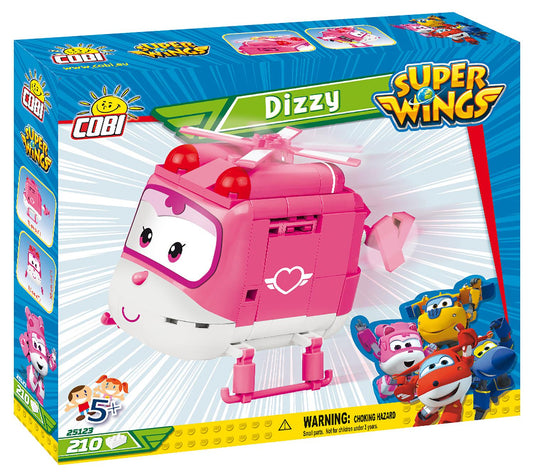 Cobi Super Wings Dizzy Airplane Kids Blocks Bricks 170Pc Compatible Age 5+