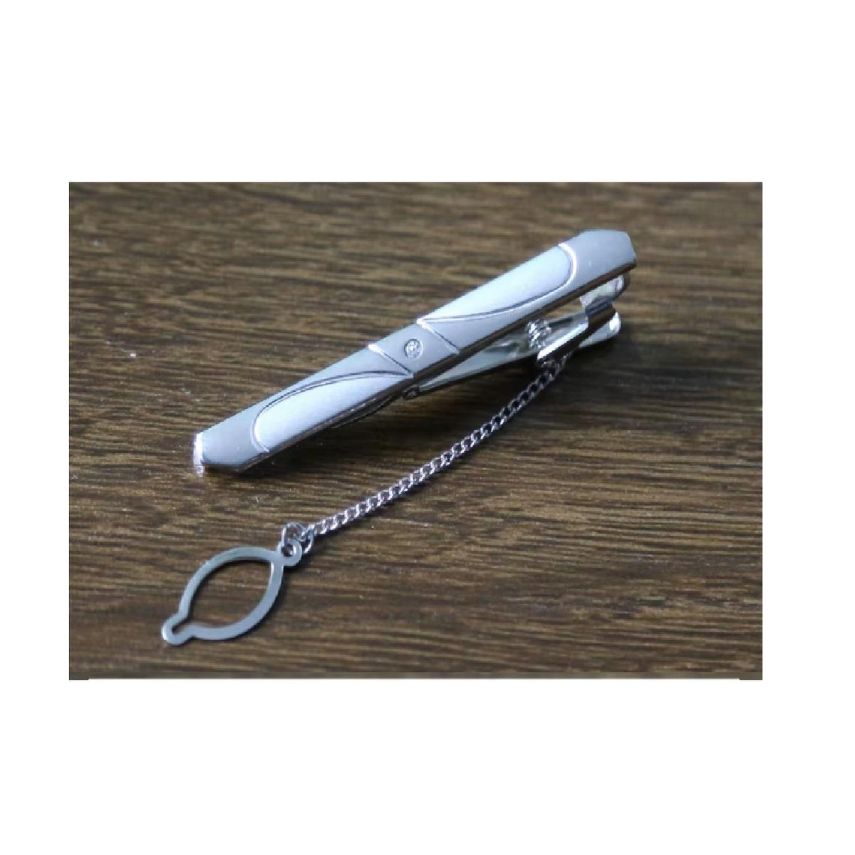 Mens Tie Clip Stunning Design 6cm Classic Tie Bar Lightweight High Quality