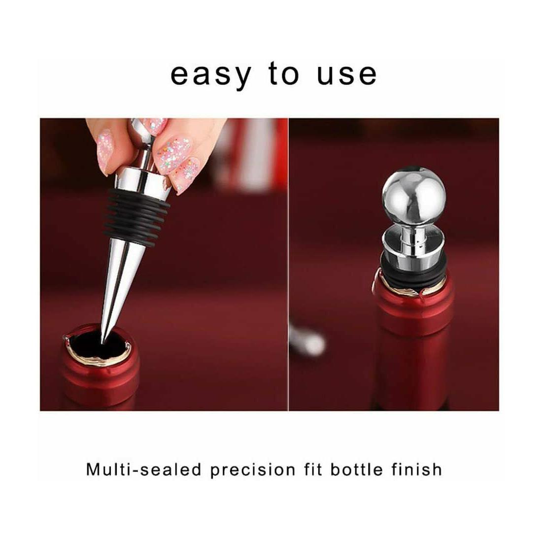 Premium Leak Proof Champagne Wine Beer Whiskey Bottle Stopper Cork Drink Seal