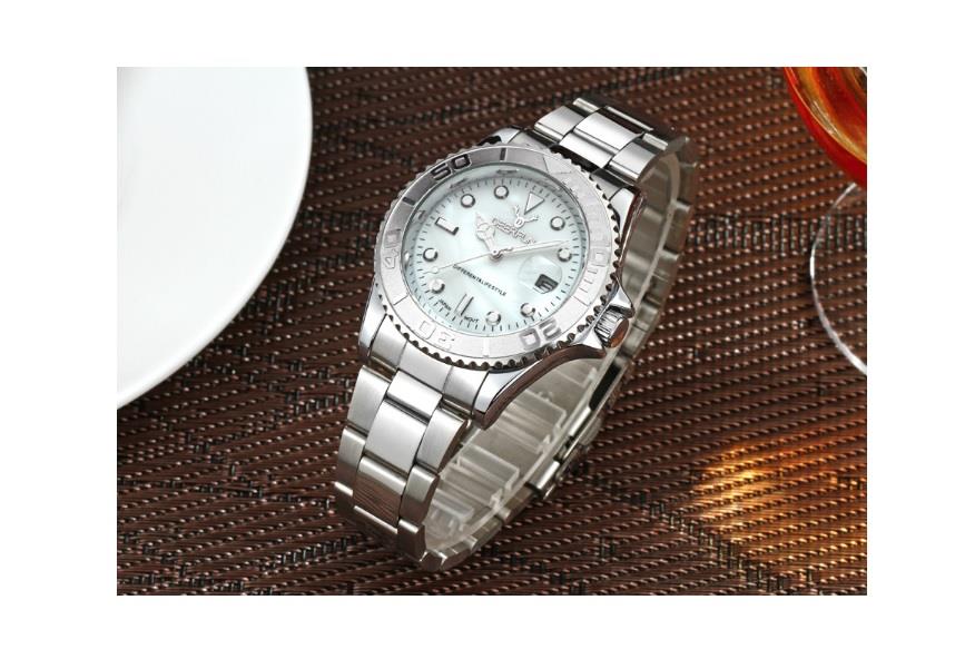 Genuine Deerfun Watch White Silver Smart Watches Analogue Direct Sale UK