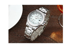 Genuine Deerfun Watch White Silver Smart Watches Analogue Direct Sale UK