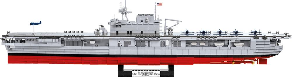 Cobi USS Enterprise Huge Boat Ship 2510 Piece Compatible Building Bricks Age 8+