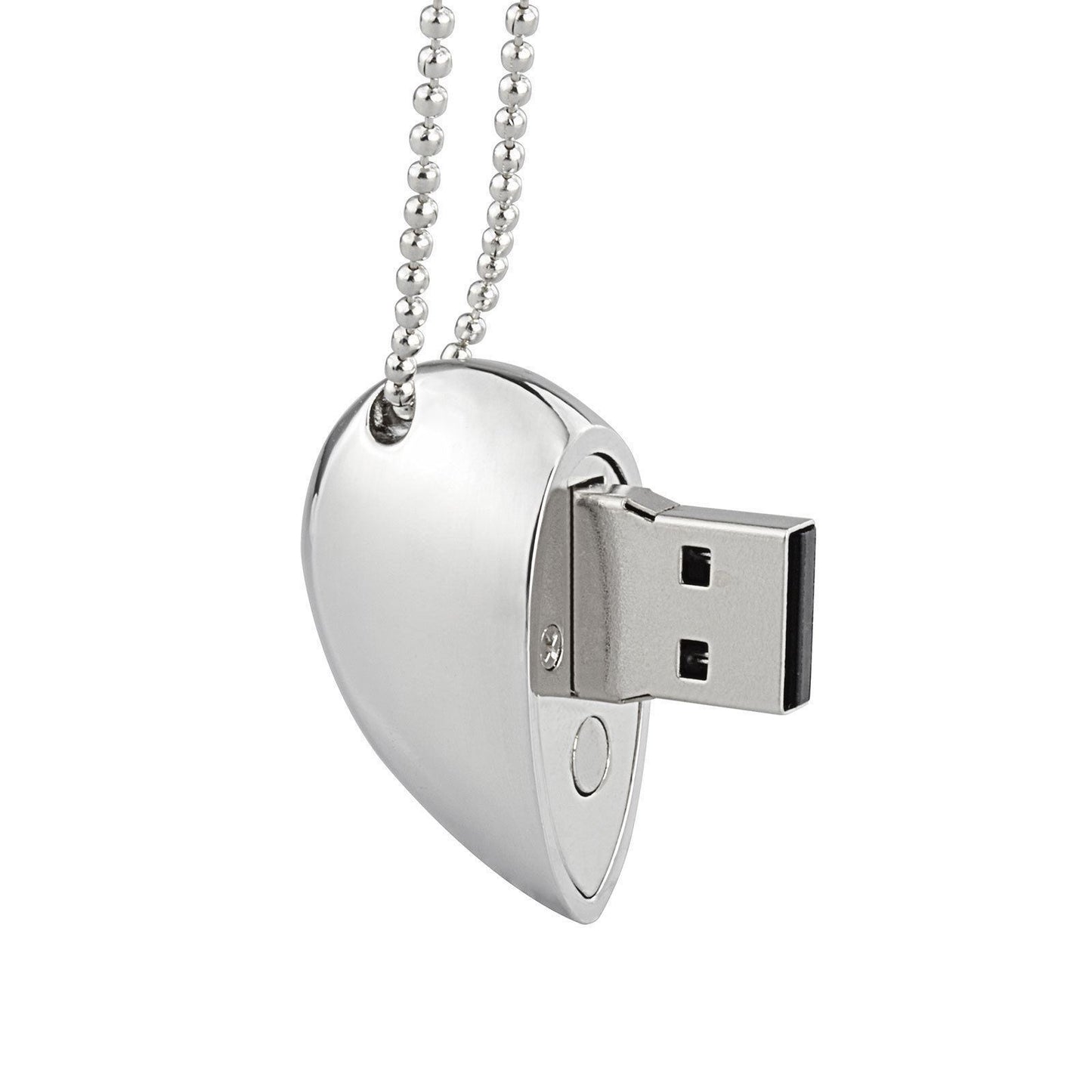 Charm Bracelet Necklace Working 8GB USB Flashdrive Memory Computer Novelty Silver