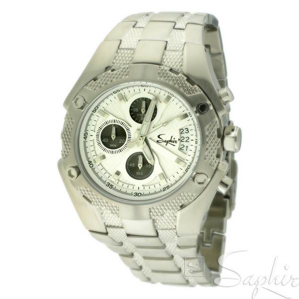 Saphir Mens Chronograph Watch 210062A-7