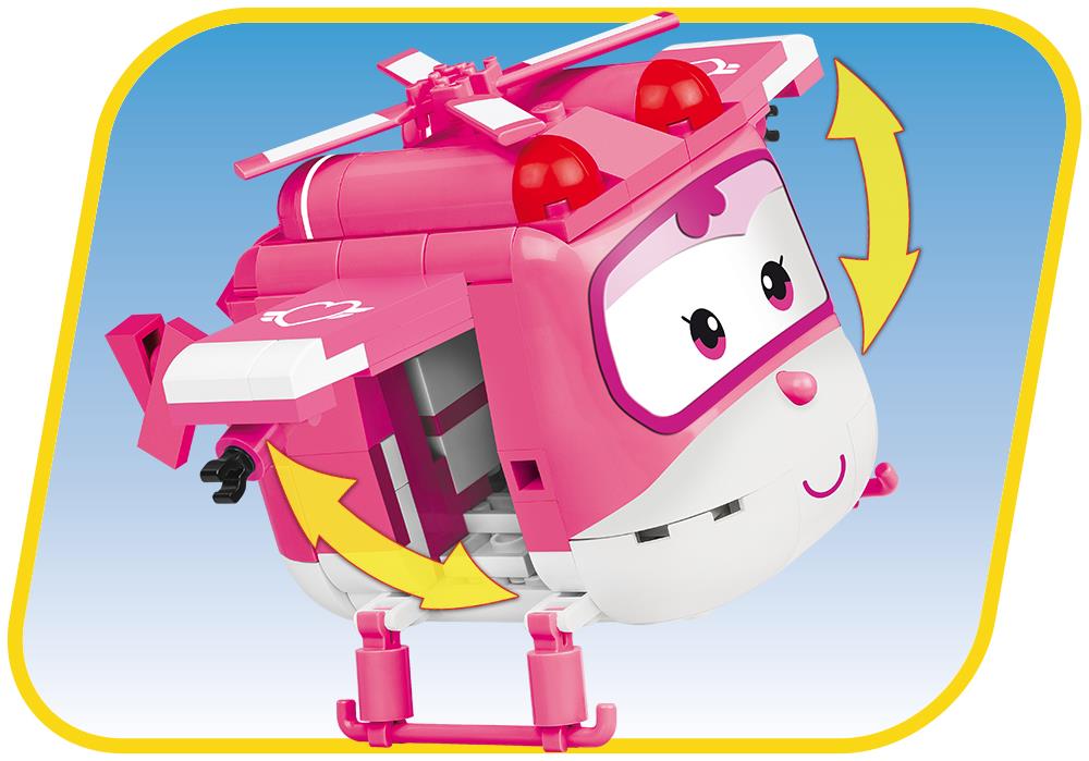 Cobi Super Wings Dizzy Airplane Kids Blocks Bricks 170Pc Compatible Age 5+