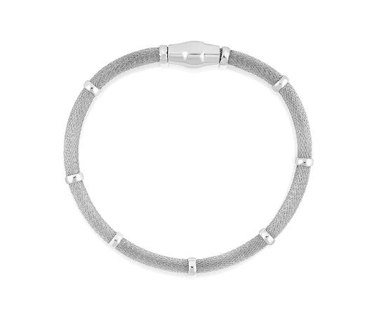 Charles William Silver Bangle Bliss Italian Designed Jewellery