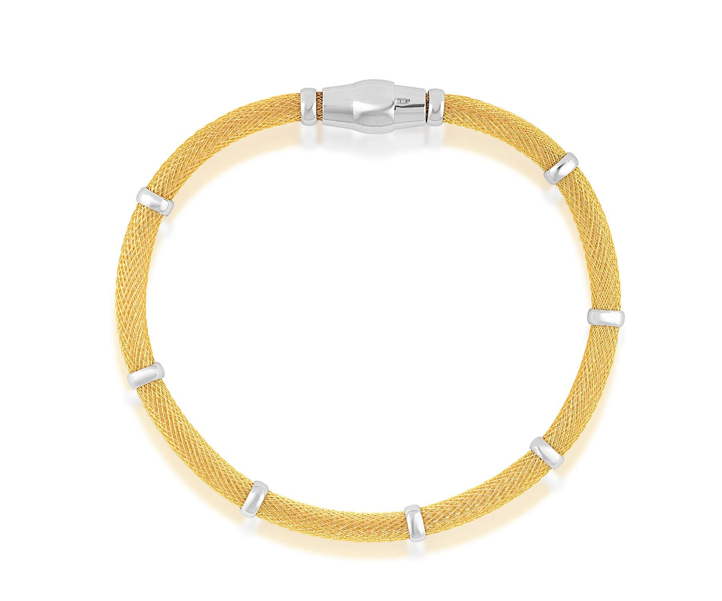 Charles William Gold Bangle Bliss Italian Designed Jewellery