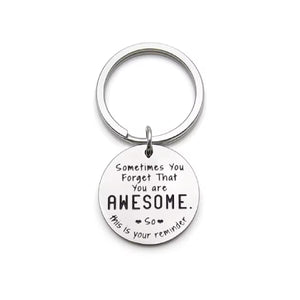 Thoughtful Keyring Gift Positive Message Motivation Friend Family Loved Present Reminder