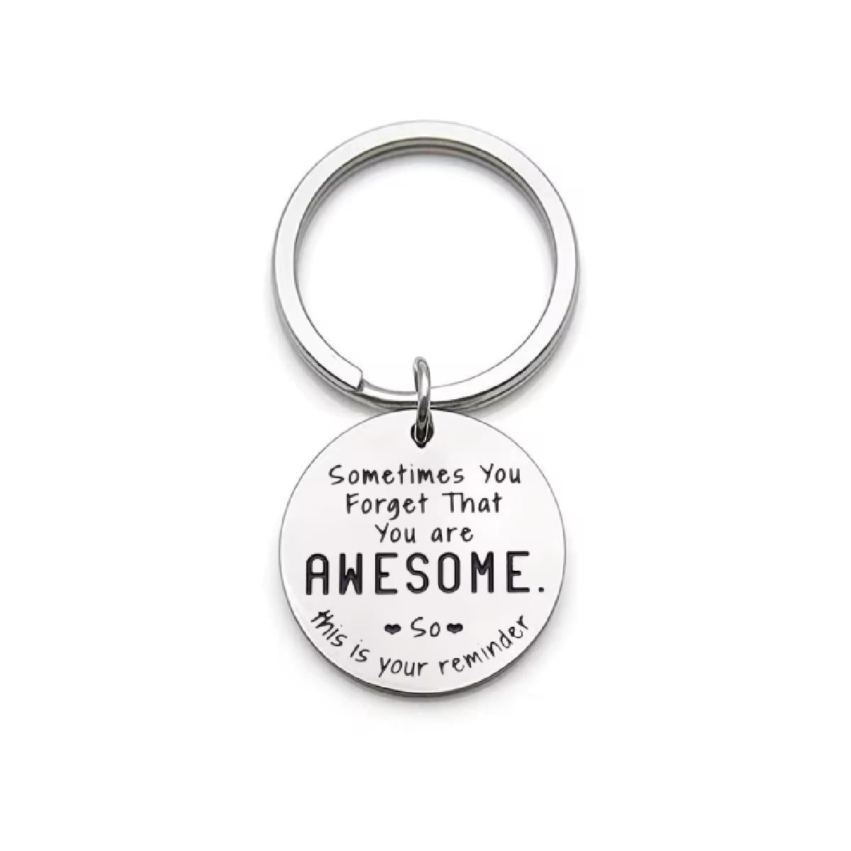Thoughtful Keyring Gift Positive Message Motivation Friend Family Loved Present Reminder