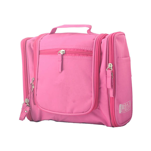 Charles William Travel Gym Bag Cosmetic Make up Toiletry Case Pink Wash Bag Organiser Pouch