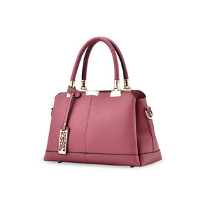 Ladies Designer Handbag with Strap and Handle for Shoulder - Leather Bag