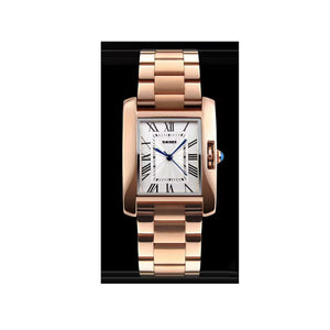 Rose gold Skmei watch - classy design with high quality beautiful strap