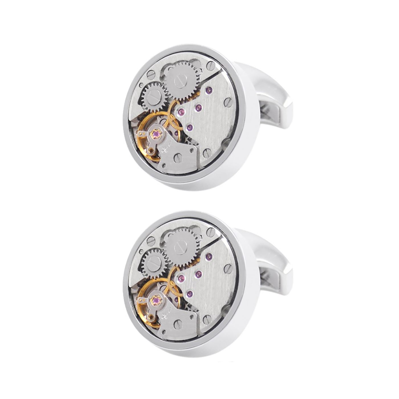 Watch Movement NON Working Steampunk Cufflinks