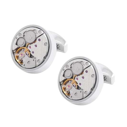 Watch Movement NON Working Steampunk Cufflinks