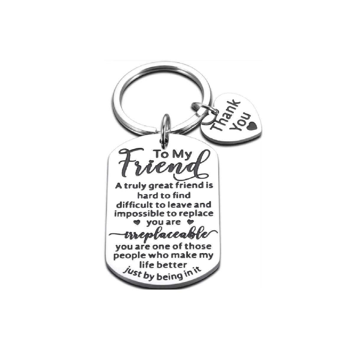 Thank You For Being Awesome Novelty Keyring Keychain Appreciation Gift Loved Ones