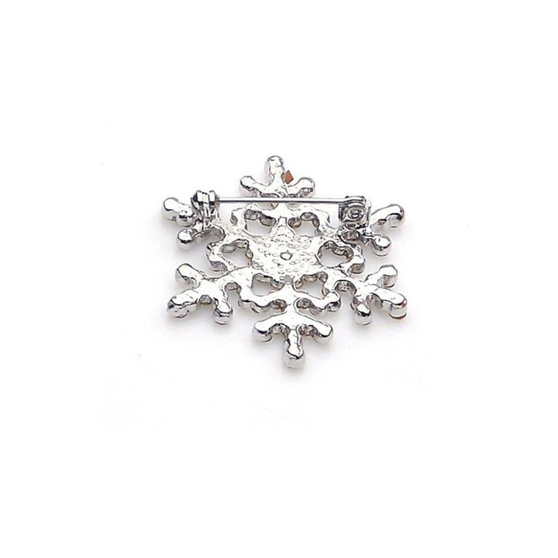 Charles William Silver Brooch Stones Fashion Costume Jewellery Dress Snowflake Star Brooches