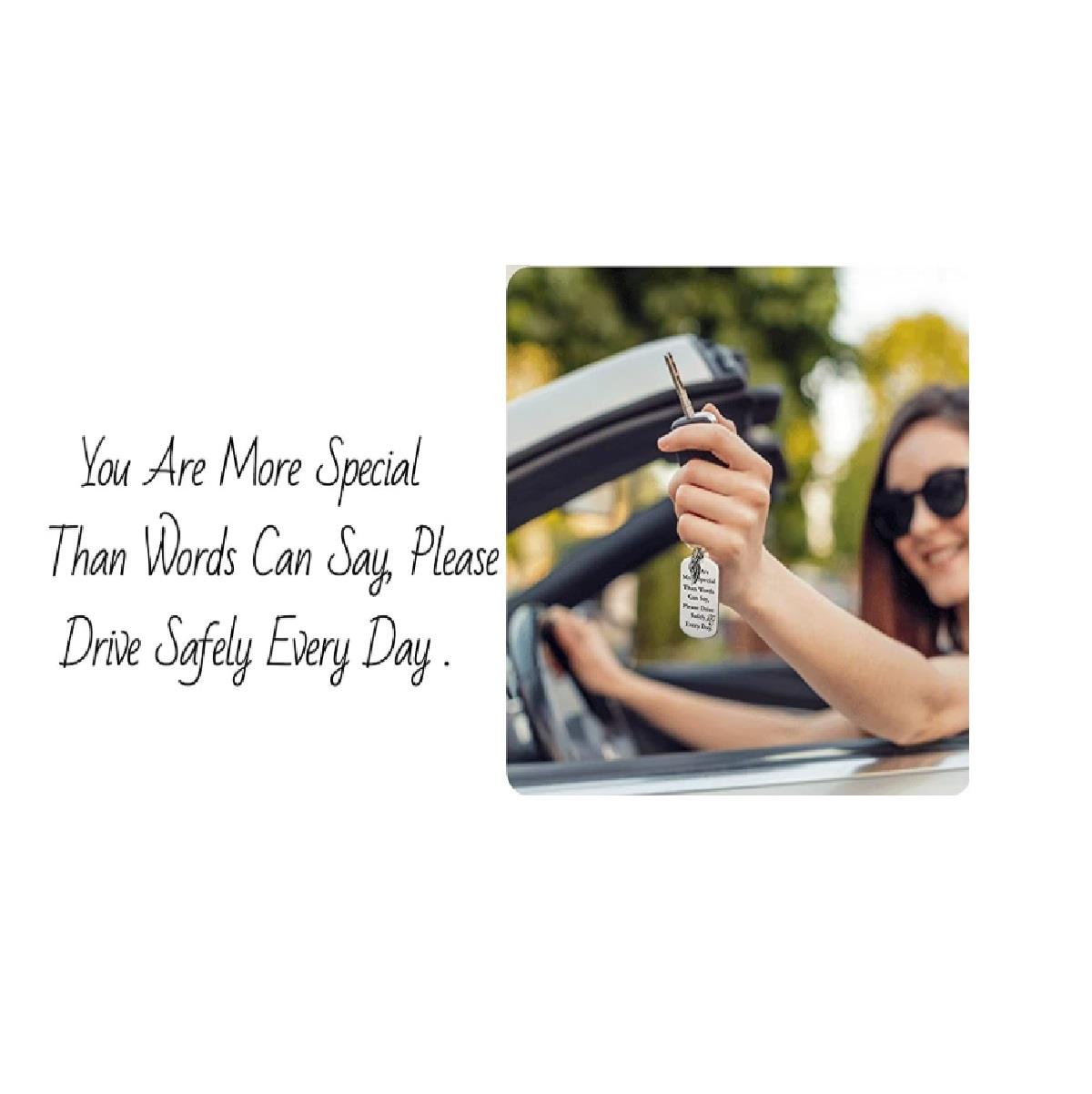 Thank You Novelty Keyring Gift Friends Family Appreciation Love Awesome Keychain