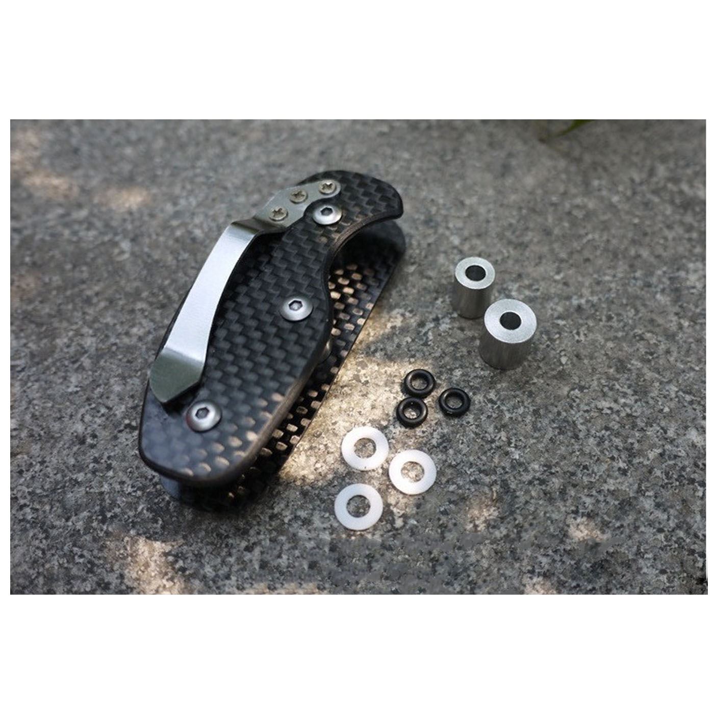 Key Holder Clip for Chain Ring Belt in Gold