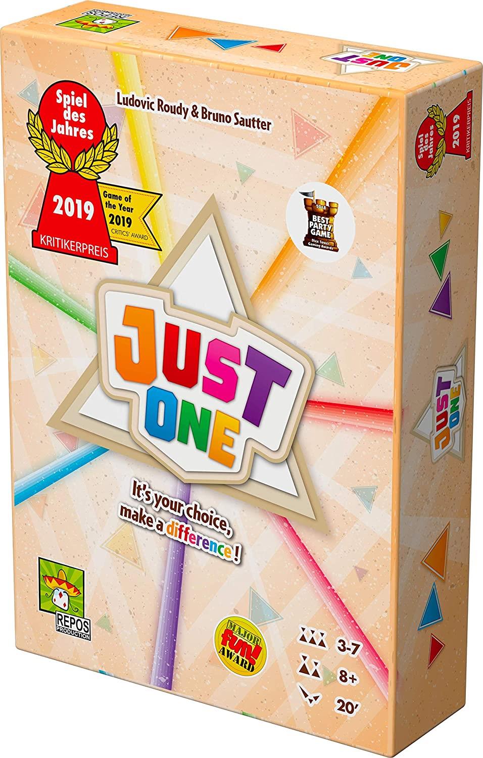 Official Just One Game Family Card Games Party Fun