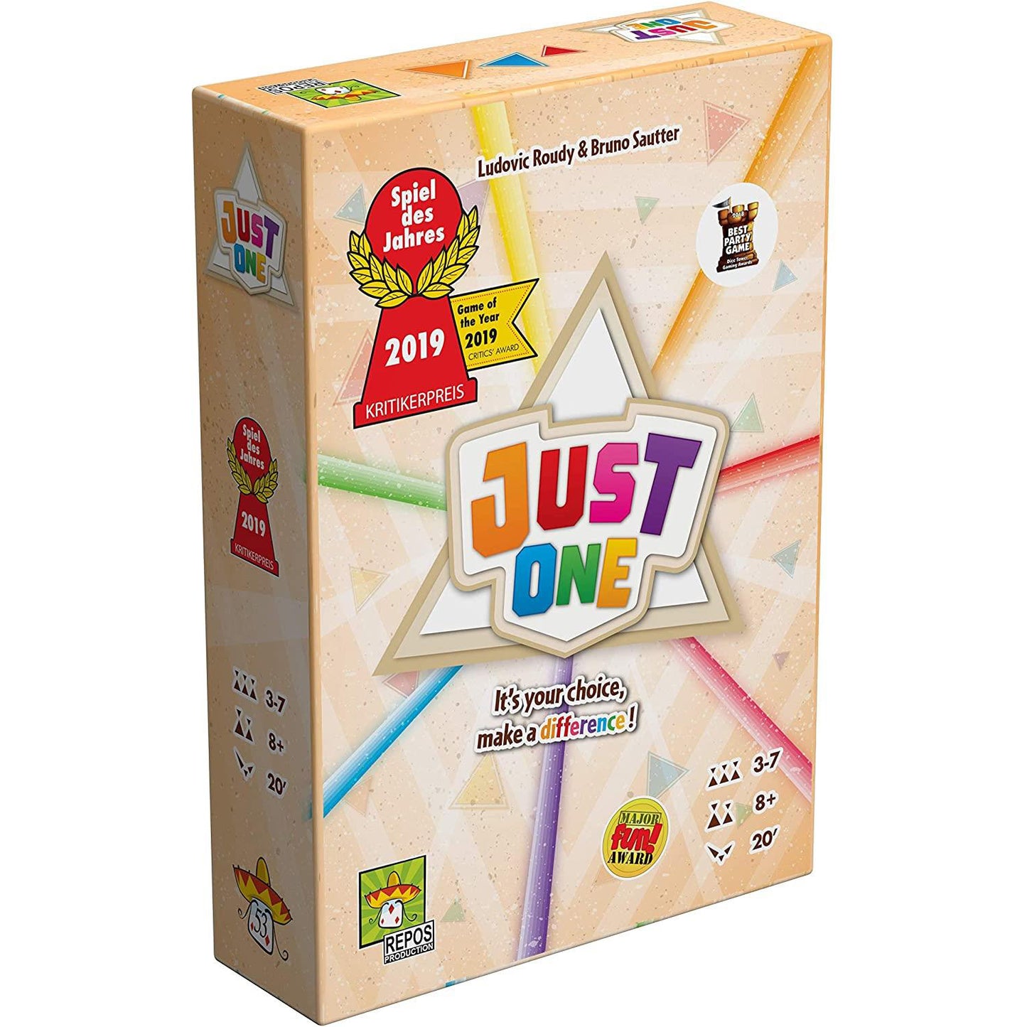 Official Just One Game Family Card Games Party Fun