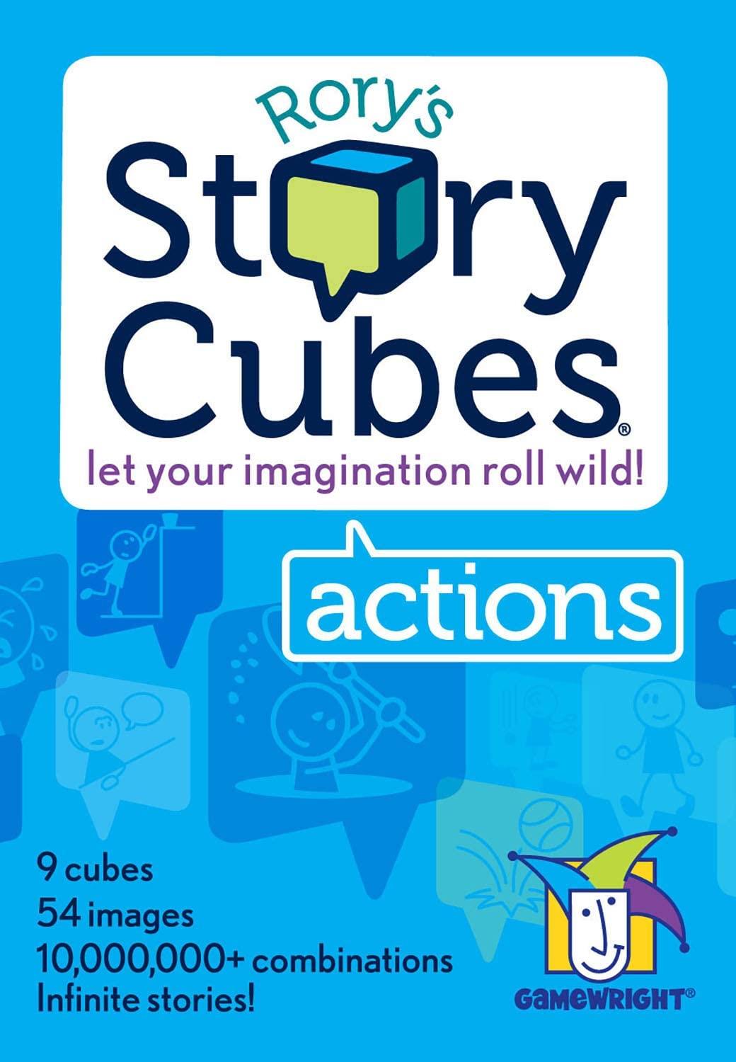 Official Rory's Story Cubes Game: Actions Family Home Fun