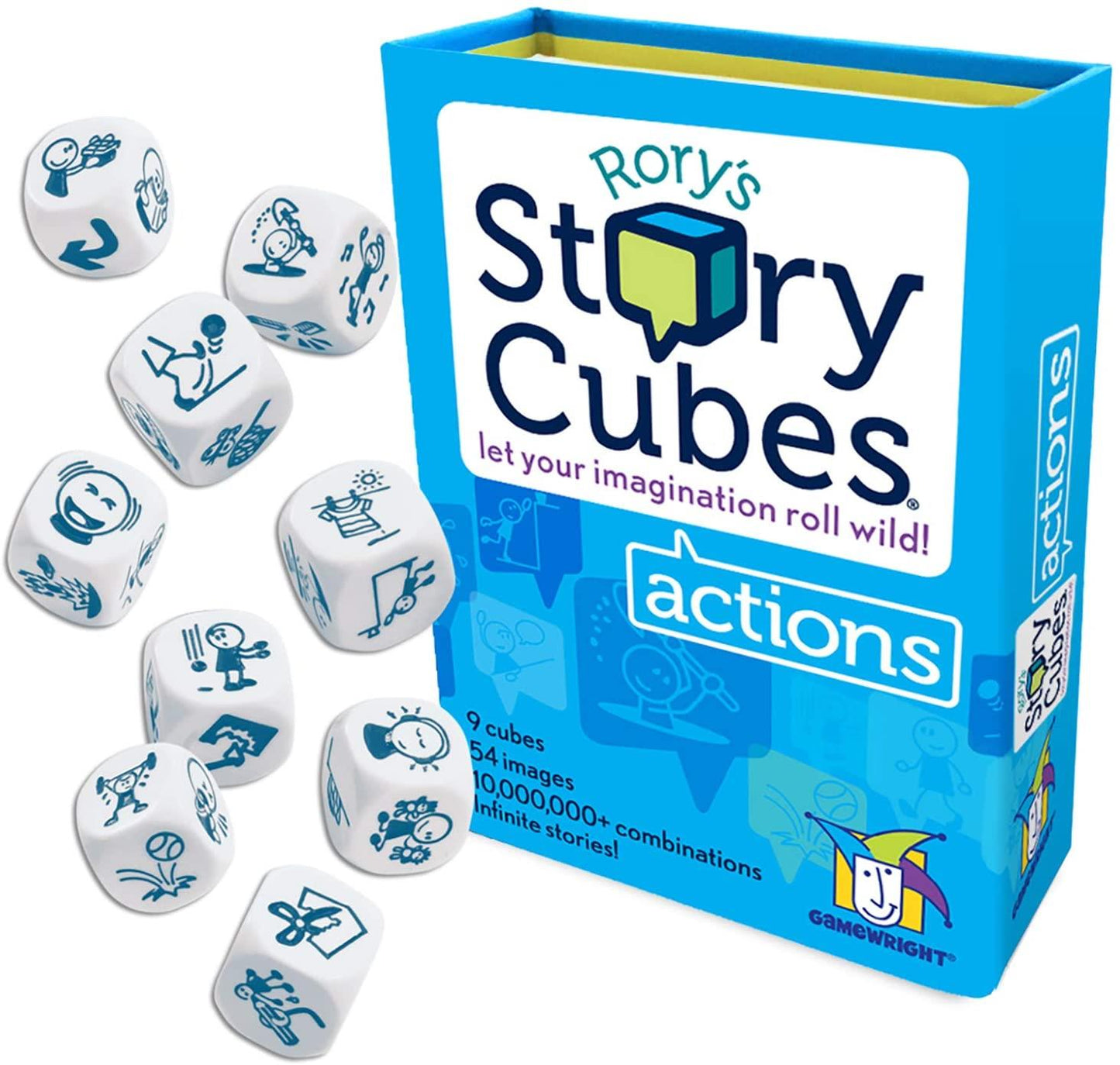 Official Rory's Story Cubes Game: Actions Family Home Fun