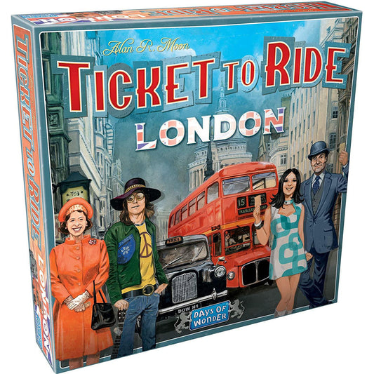 Official Ticket To Ride London Family Home Fun Lockdown Kids Toy Play Party