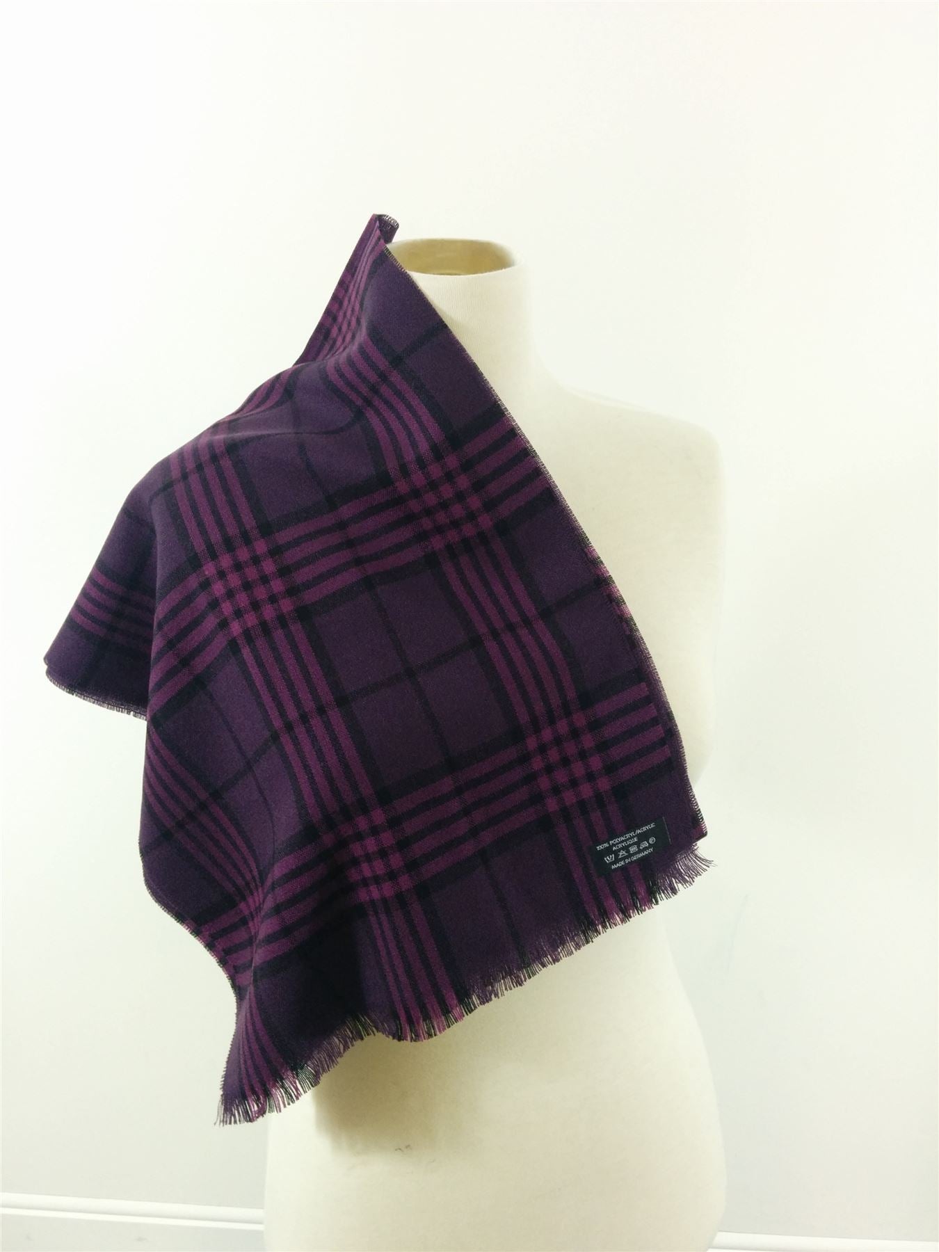 Fashion Scarf - Thin Tartan - Soft Warm Winter Men & Ladies