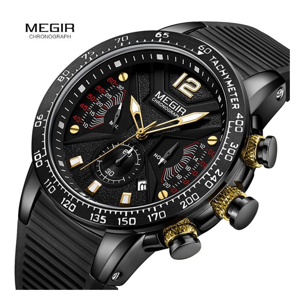 Megir mens clearance watches