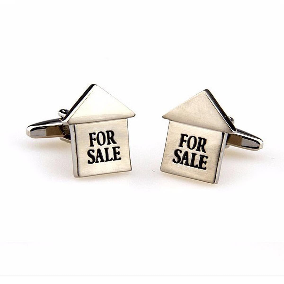 Charles William Silver For Sale Estate Agent Cufflinks Work Present Property Real Estate Investor Buy Sell UK