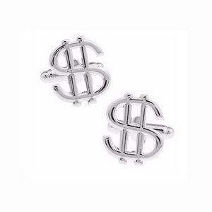 Charles William Dollar Logo Sign Cufflinks